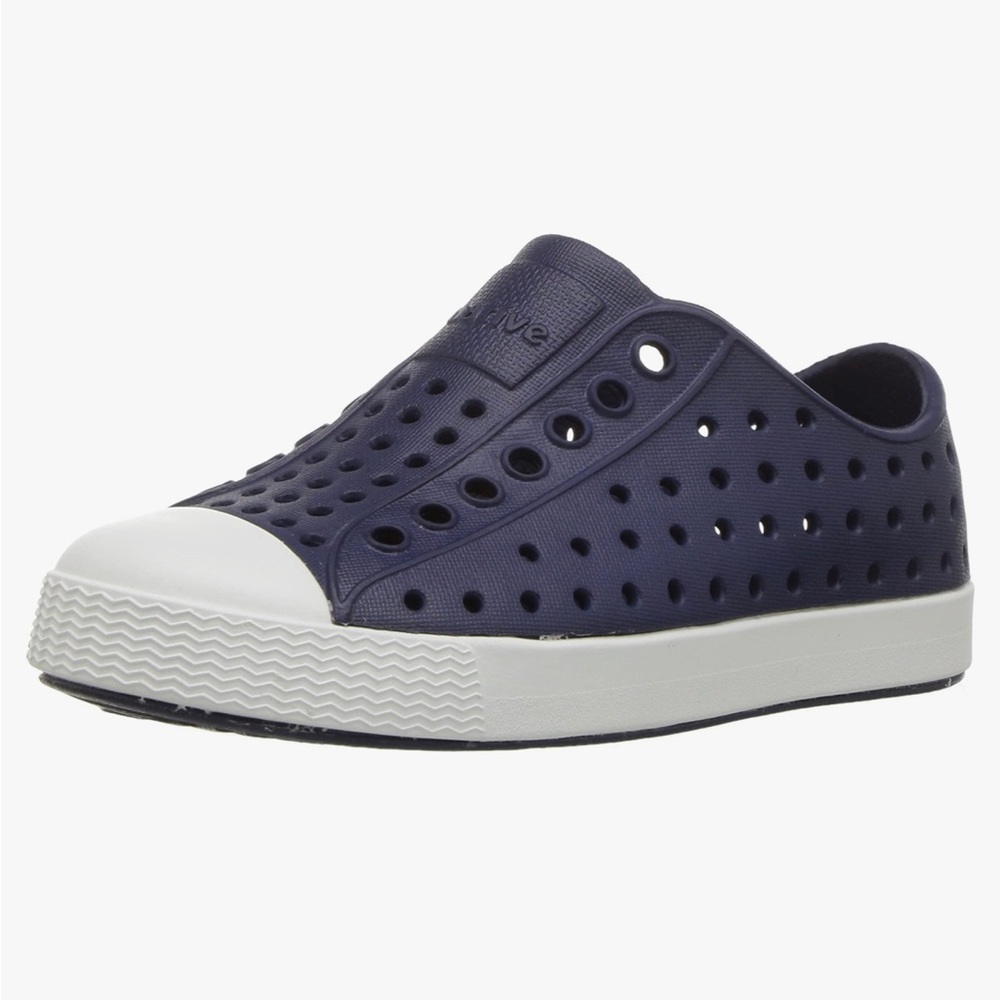 Native Shoes, Jefferson Child, Lightweight Sneaker, Regatta Blue, 8 M US Toddler
